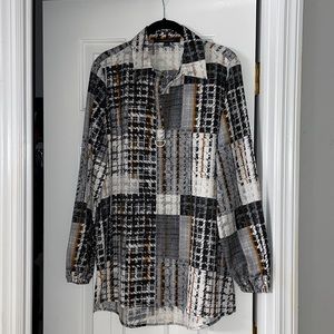 Plaid Long Sleeve Marc New York Andrew Marc Blouse